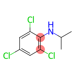 2,4,6-trichloro-N-(propan-2-yl)aniline