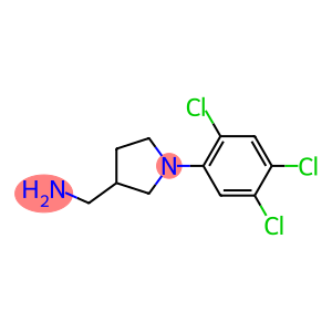 [1-(2,4,5-trichlorophenyl)pyrrolidin-3-yl]methanamine