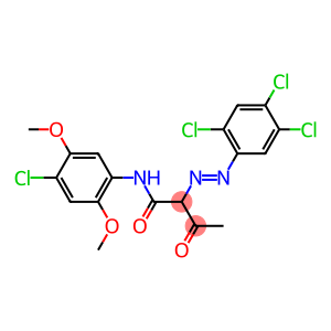 2-[(2,4,5-Trichlorophenyl)azo]-N-(4-chloro-2,5-dimethoxyphenyl)-3-oxobutanamide