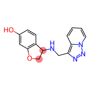 3-({[1,2,4]triazolo[3,4-a]pyridin-3-ylmethyl}amino)-2,3-dihydro-1-benzofuran-6-ol