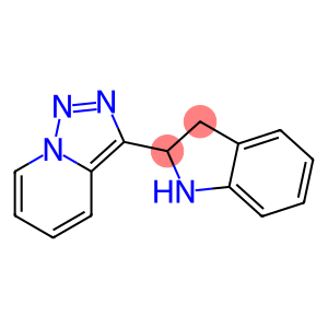 2-{[1,2,4]triazolo[3,4-a]pyridin-3-yl}-2,3-dihydro-1H-indole