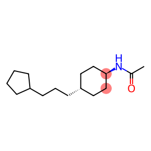 TRANS-N-ACETYL-4-(3-CYCLOPENTYLPROPYL)CYCLOHEXYLAMINE