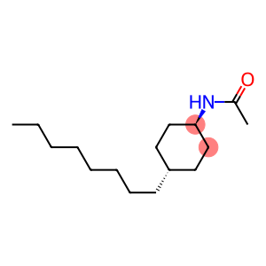 TRANS-N-ACETYL-4-N-OCTYLCYCLOHEXYLAMINE