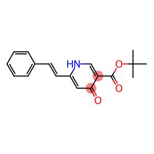 6-trans-Styryl-4-oxo-1,4-dihydropyridine-3-carboxylic acid tert-butyl ester