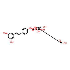 trans-Resveratrol-13C6 4'-O-β-D-Glucuronide