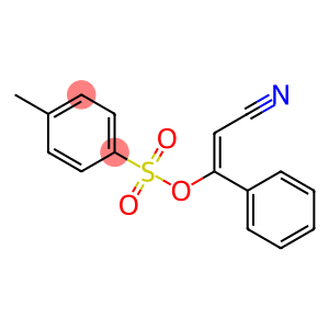 TOLUENE-4-SULFONIC ACID 2-CYANO-1-PHENYL-VINYL ESTER