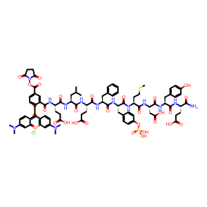 PROTEIN TYROSINE PHOSPHATASE 1B SUBSTRATE [ELEF-PY-MDYE-NH2], 5-TMR LABELED