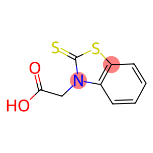 2-(2-sulfanylidene-1,3-benzothiazol-3-yl)ethanoic acid