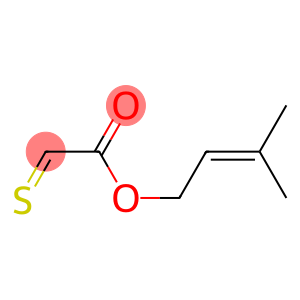 Thioxoacetic acid 3-methyl-2-butenyl ester