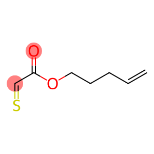 2-Thioxoacetic acid 4-pentenyl ester