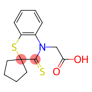 3-Thioxospiro[4H-1,4-benzothiazine-2(3H),1'-cyclopentane]-4-acetic acid