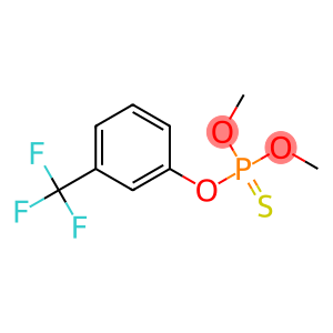 Thiophosphoric acid O,O-dimethyl O-[m-(trifluoromethyl)phenyl] ester