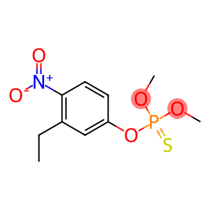 Thiophosphoric acid O,O-dimethyl O-(3-ethyl-4-nitrophenyl) ester