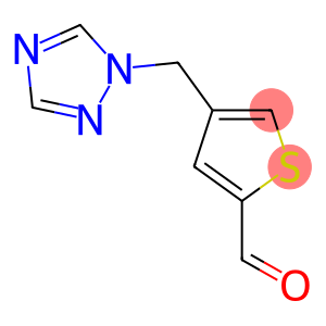 2-THIOPHENECARBOXALDEHYDE, 4-(1H-1,2,4-TRIAZOL-1-YLMETHYL)-