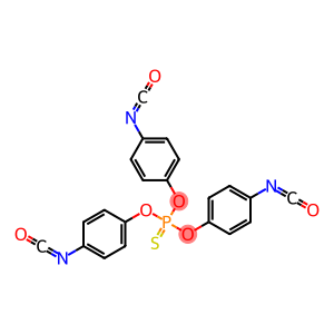 Thiophosphoric acid-O,O,O-tris(p-isocyanatophenyl ester)