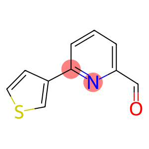 6-(THIOPHEN-3-YL)PYRIDINE-2-CARBALDEHYDE