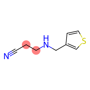 3-[(thiophen-3-ylmethyl)amino]propanenitrile