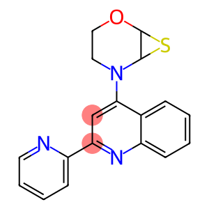 4-Thiomorpholino-2-(2-pyridinyl)quinoline