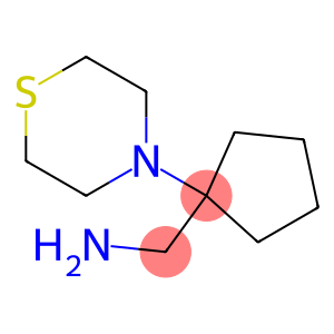 (1-thiomorpholin-4-ylcyclopentyl)methylamine