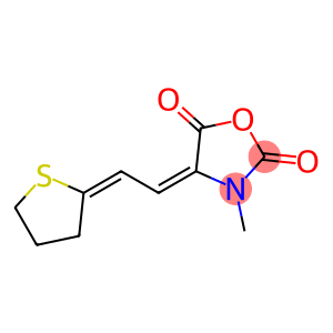 4-[2-(Thiolan-2-ylidene)ethylidene]-3-methyloxazolidine-2,5-dione