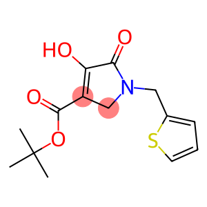 1-[(2-Thienyl)methyl]-2,5-dihydro-4-hydroxy-5-oxo-1H-pyrrole-3-carboxylic acid tert-butyl ester