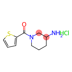 1-(thien-2-ylcarbonyl)piperidin-3-amine hydrochloride