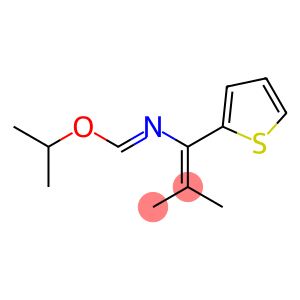 1-(2-Thienyl)-1-[(isopropyloxy)methyleneamino]-2-methyl-1-propene