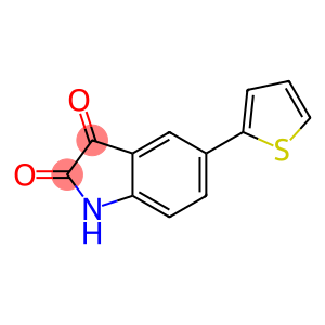 5-thien-2-yl-1H-indole-2,3-dione