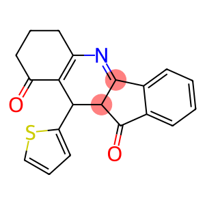 10-(2-thienyl)-7,8,10,10a-tetrahydro-6H-indeno[1,2-b]quinoline-9,11-dione