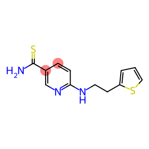 6-[(2-thien-2-ylethyl)amino]pyridine-3-carbothioamide