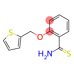 2-(thien-2-ylmethoxy)benzenecarbothioamide