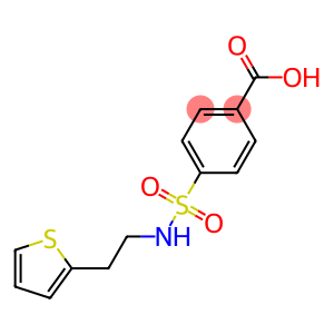 4-{[(2-THIEN-2-YLETHYL)AMINO]SULFONYL}BENZOIC ACID