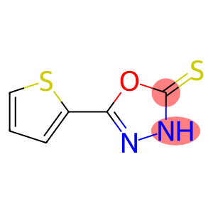 5-(2-thienyl)-1,3,4-oxadiazole-2(3H)-thione