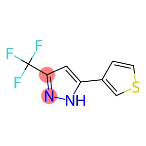 5-(3-THIENYL)-3-(TRIFLUOROMETHYL)PYRAZOLE