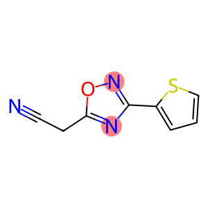 (3-THIEN-2-YL-1,2,4-OXADIAZOL-5-YL)ACETONITRILE