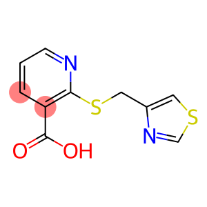 2-[(1,3-thiazol-4-ylmethyl)sulfanyl]pyridine-3-carboxylic acid