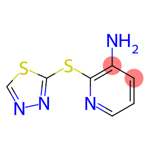 2-(1,3,4-thiadiazol-2-ylsulfanyl)pyridin-3-amine