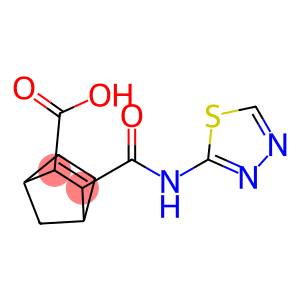 3-[(1,3,4-thiadiazol-2-ylamino)carbonyl]bicyclo[2.2.1]hept-5-ene-2-carboxylic acid