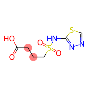 4-(1,3,4-thiadiazol-2-ylsulfamoyl)butanoic acid