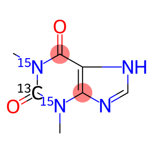 THEOPHYLLINE (2-13C, 1,3-15N2)