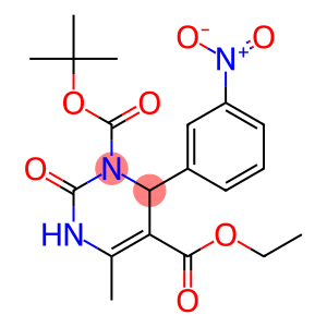 1,2,3,4-Tetrahydro-6-methyl-2-oxo-4-(3-nitrophenyl)pyrimidine-3,5-dicarboxylic acid 3-tert-butyl 5-ethyl ester