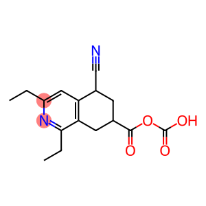 5,6,7,8-Tetrahydro-5-cyanoisoquinoline-7,7-dicarboxylic acid diethyl ester