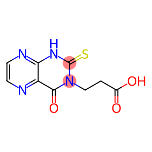 1,2,3,4-Tetrahydro-4-oxo-2-thioxopteridine-3-propionic acid