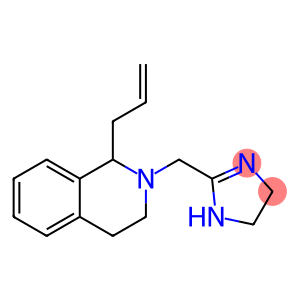 2-[[(1,2,3,4-Tetrahydro-1-allylisoquinolin)-2-yl]methyl]-4,5-dihydro-1H-imidazole