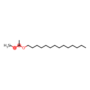 [1-(Tetradecyloxy)ethoxy]silane