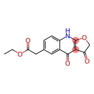 2,3,4,9-Tetrahydro-3,4-dioxofuro[2,3-b]quinoline-6-acetic acid ethyl ester