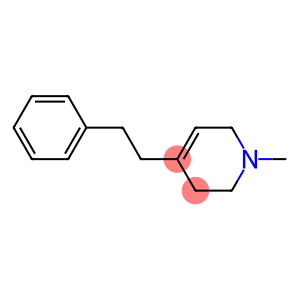 1,2,3,6-Tetrahydro-1-methyl-4-[2-(phenyl)ethyl]pyridine