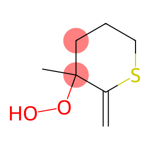 (Tetrahydro-3-methyl-2-methylene-2H-thiopyran)-3-yl hydroperoxide