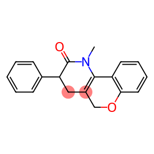 1,3,4,5-Tetrahydro-1-methyl-3-phenyl-2H-[1]benzopyrano[4,3-b]pyridin-2-one