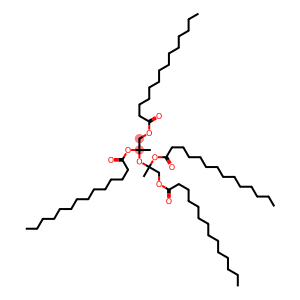 Tetrakistetradecanoic acid (2,2'-oxybispropane)-1,1',2,2'-tetryl ester